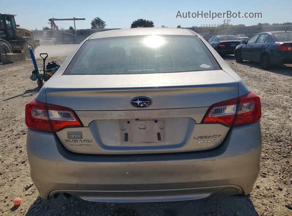 4S3BNAA67G3044802 2016 SUBARU LEGACY Tan Հետևի տեսք
