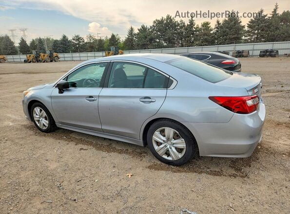 4S3BNAA69H3022544 2017 SUBARU LEGACY Silver Задня ліва чверть