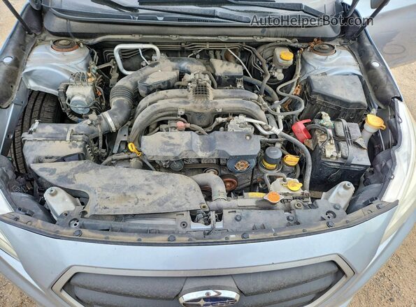 4S3BNAA69H3022544 2017 SUBARU LEGACY Silver Вид задньої частини салону