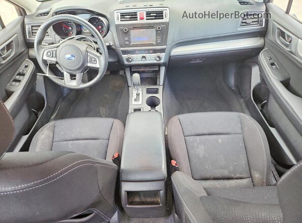 4S3BNAA69H3022544 2017 SUBARU LEGACY Silver Вид панелі приладів
