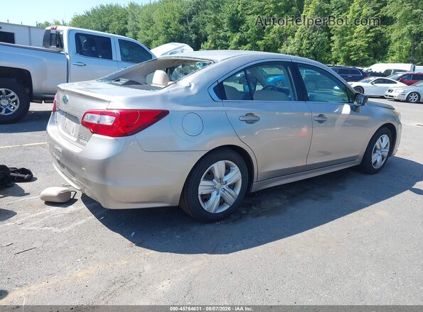 4S3BNAA6XG3050593 2016 SUBARU LEGACY Beige უკანა მარჯვენა