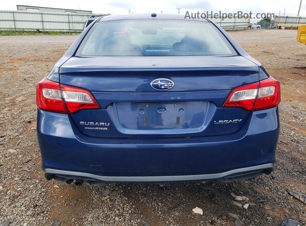 4S3BNAB60K3011485 2019 SUBARU LEGACY Blue Հետևի տեսք