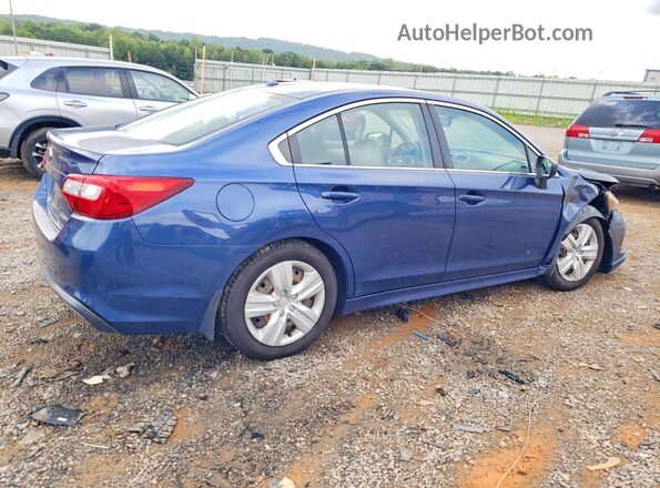4S3BNAB60K3011485 2019 SUBARU LEGACY Blue Հետևի աջ