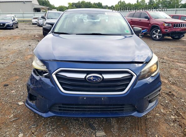 4S3BNAB60K3011485 2019 SUBARU LEGACY Blue Դիմացի տեսք
