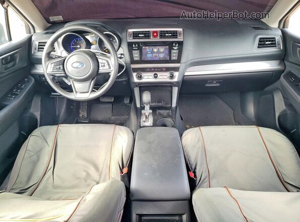 4S3BNAB60K3011485 2019 SUBARU LEGACY Blue Առջևի վահանակի տեսք