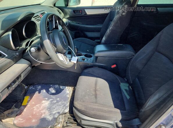 4S3BNAB67K3021558 2019 SUBARU LEGACY Blue Vista interior delantera