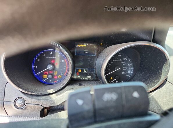 4S3BNAB67K3021558 2019 SUBARU LEGACY Blue Vista del cuadro de instrumentos