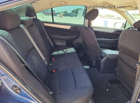 4S3BNAB67K3021558 2019 SUBARU LEGACY Blue Vista de los asientos traseros