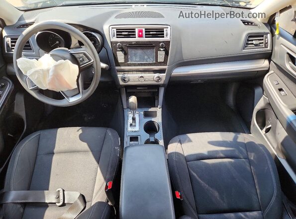 4S3BNAB69K3024669 2019 SUBARU LEGACY Black Вид панелі приладів