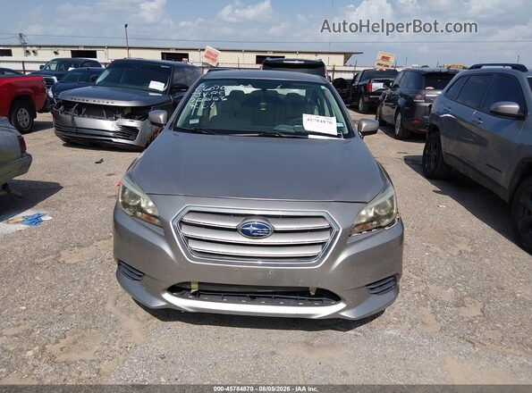4S3BNAC60G3062720 2016 SUBARU LEGACY Gray Սարքավորումների վահանակի տեսք