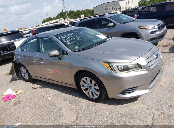 4S3BNAC60G3062720 2016 SUBARU LEGACY Gray Սալոնի հետևի տեսք