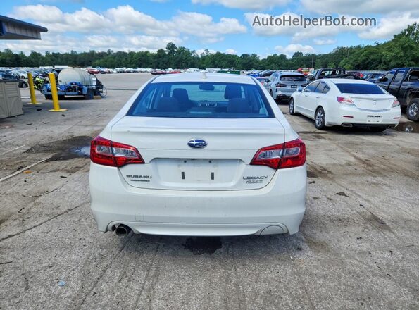 4S3BNAC60H3025264 2017 SUBARU LEGACY White Vista trasera