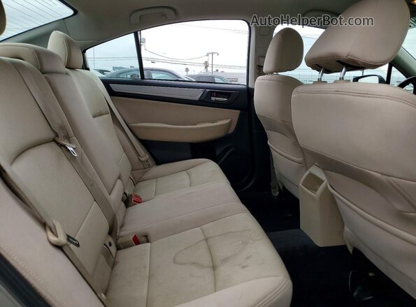4S3BNAC61G3056750 2016 SUBARU LEGACY Beige Vista de los asientos traseros