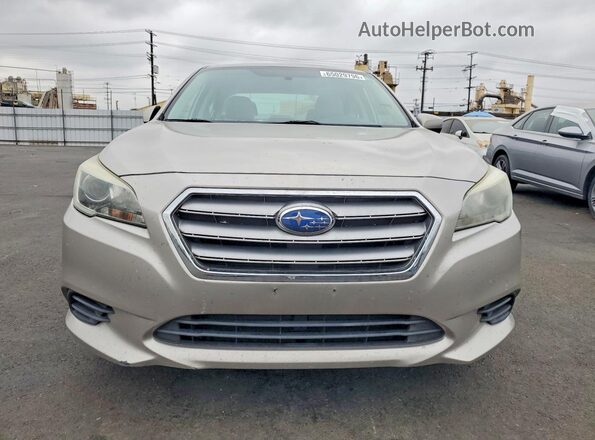 4S3BNAC61G3056750 2016 SUBARU LEGACY Beige Vista frontal