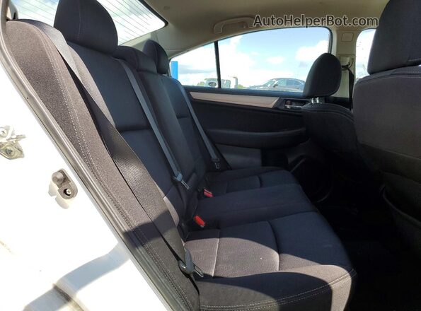4S3BNAC61H3032899 2017 SUBARU LEGACY White Rear seats view