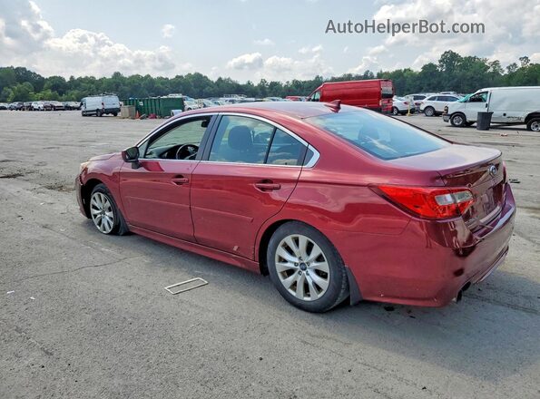 4S3BNAC62G3032733 2016 SUBARU LEGACY Burgundy Հետևի ձախ