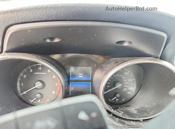 4S3BNAC62G3063416 2016 SUBARU LEGACY Gray Вид щитка приладів