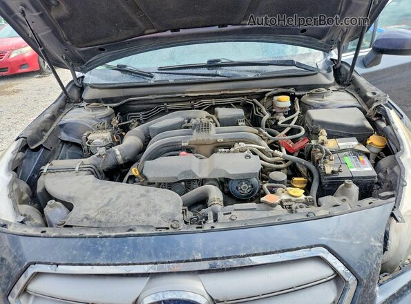 4S3BNAC62G3063416 2016 SUBARU LEGACY Gray Вид задньої частини салону