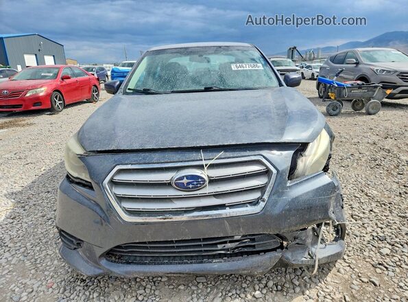 4S3BNAC62G3063416 2016 SUBARU LEGACY Gray Вид спереду