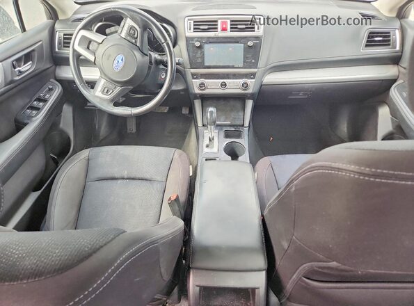4S3BNAC62G3063416 2016 SUBARU LEGACY Gray Вид панелі приладів