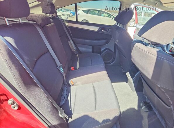4S3BNAC62J3010402 2018 SUBARU LEGACY Burgundy Вид задніх сидінь