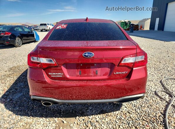 4S3BNAC62J3010402 2018 SUBARU LEGACY Burgundy Вид ззаду
