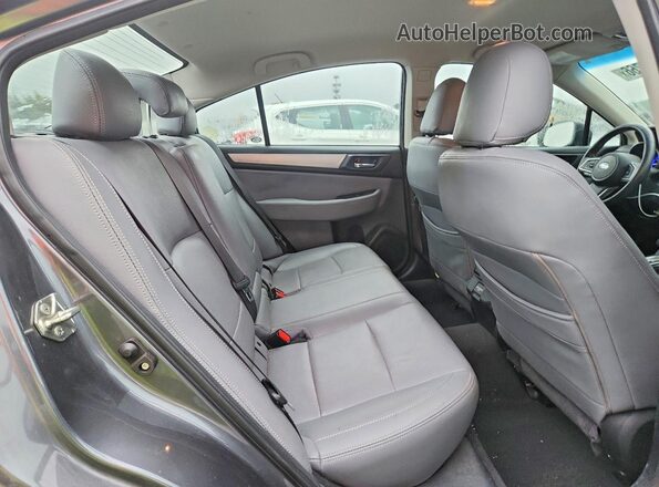 4S3BNAC62J3026874 2018 SUBARU LEGACY Gray Vista de los asientos traseros