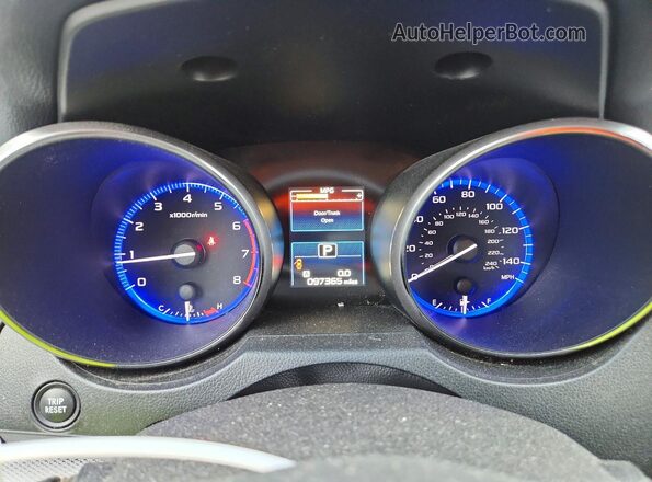 4S3BNAC62J3026874 2018 SUBARU LEGACY Gray Vista del cuadro de instrumentos