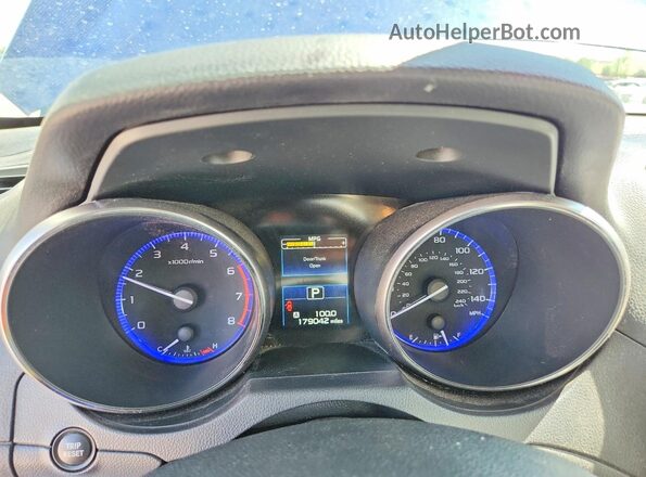 4S3BNAC63H3023489 2017 SUBARU LEGACY Blue Vista del cuadro de instrumentos