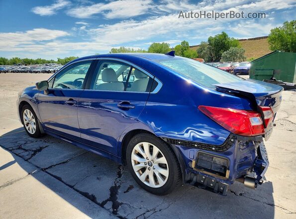 4S3BNAC63H3023489 2017 SUBARU LEGACY Blue Trasero izquierdo