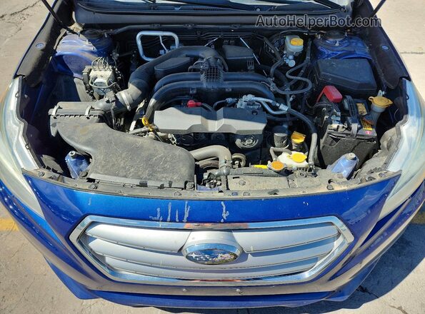 4S3BNAC63H3023489 2017 SUBARU LEGACY Blue Vista interior trasera