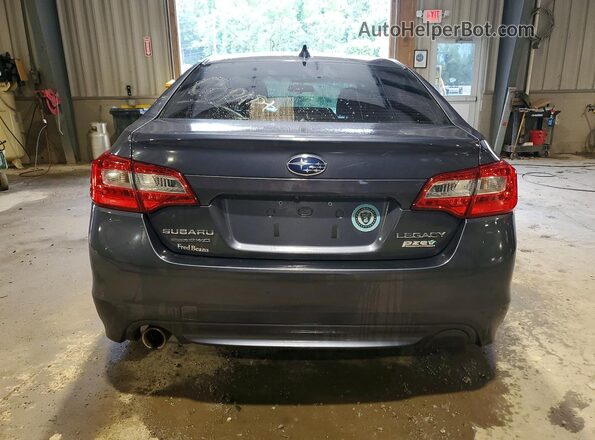 4S3BNAC63H3041880 2017 SUBARU LEGACY Серый Вид сзади
