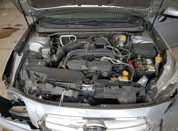 4S3BNAC63H3053429 2017 SUBARU LEGACY Silver უკანა სალონის ხედი