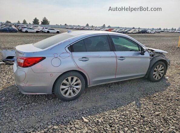 4S3BNAC63H3064883 2017 SUBARU LEGACY Silver Вид ззаду