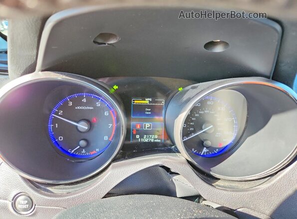 4S3BNAC63H3066388 2017 SUBARU LEGACY Silver Вид щитка приладів