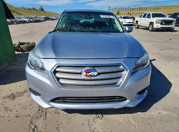 4S3BNAC63H3066388 2017 SUBARU LEGACY Silver Вид спереду