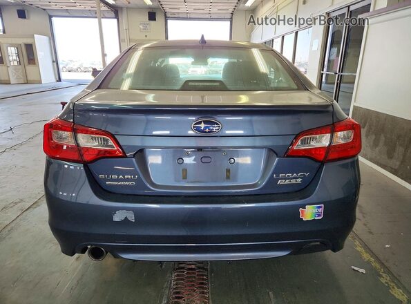 4S3BNAC65H3016401 2017 SUBARU LEGACY Blue Հետևի տեսք