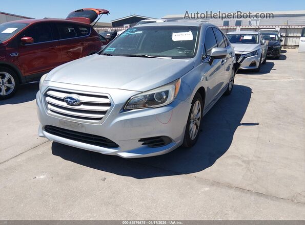 4S3BNAC65H3043792 2017 SUBARU LEGACY Silver Vista tres cuartos delantera izquierda