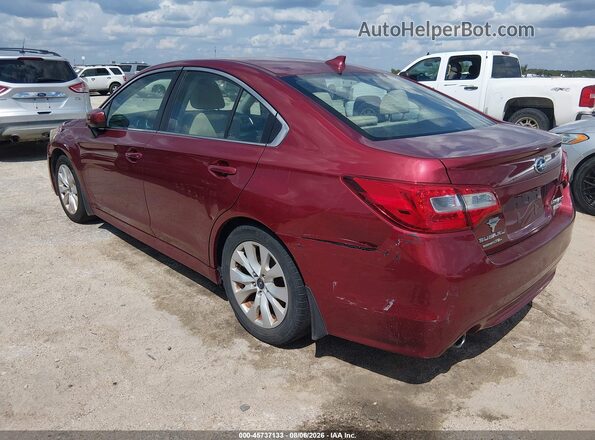 4S3BNAC66G3029723 2016 SUBARU LEGACY Red Rear left