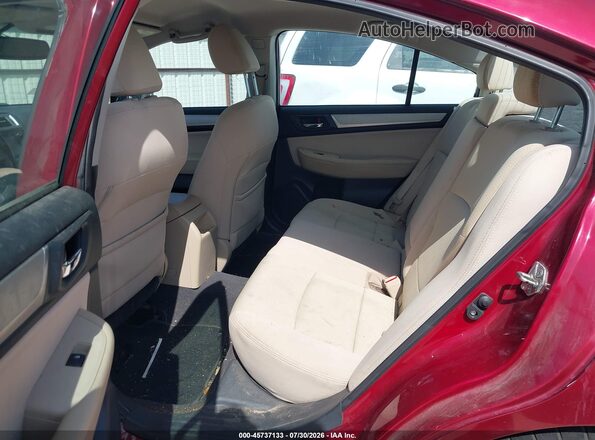 4S3BNAC66G3029723 2016 SUBARU LEGACY Red 