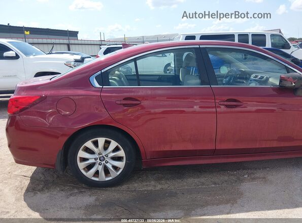 4S3BNAC66G3029723 2016 SUBARU LEGACY Red 