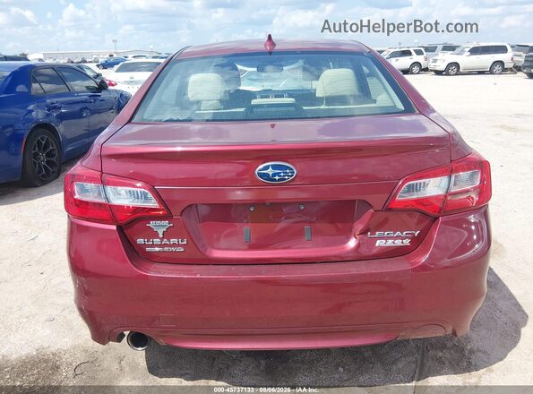 4S3BNAC66G3029723 2016 SUBARU LEGACY Red 