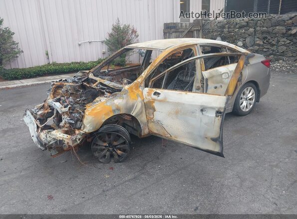 4S3BNAC66H3035121 2017 SUBARU LEGACY Gray Front left