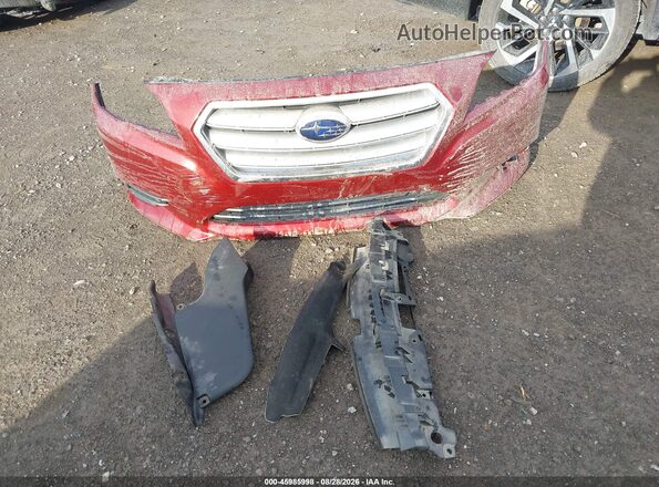 4S3BNAC66H3060908 2017 SUBARU LEGACY Red ხელსაწყოთა პანელის ხედი