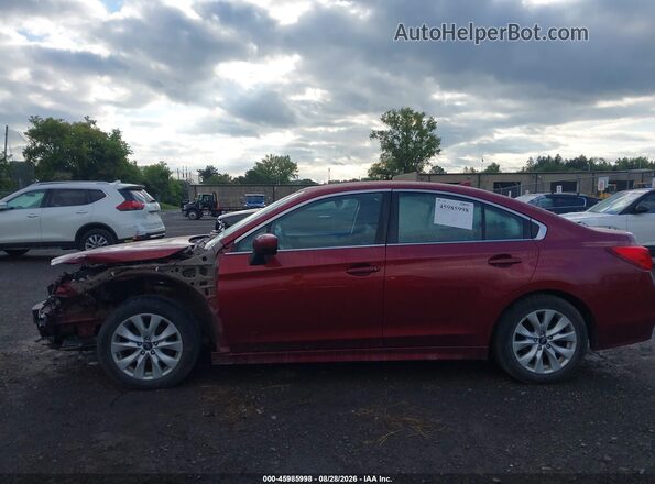4S3BNAC66H3060908 2017 SUBARU LEGACY Red 