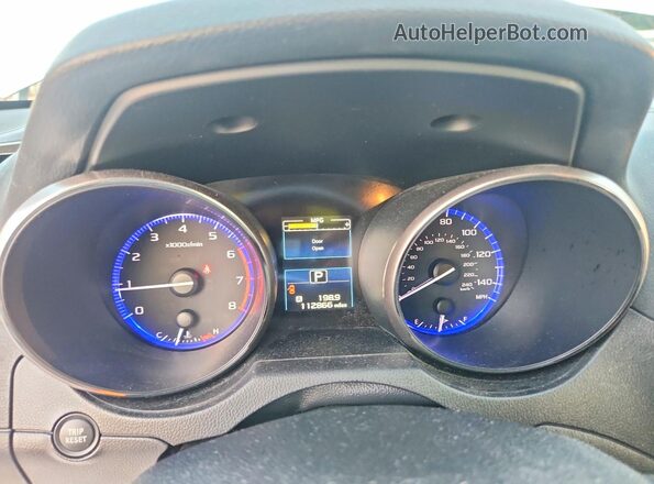 4S3BNAC67H3040814 2017 SUBARU LEGACY Серебряный Вид щитка приборов
