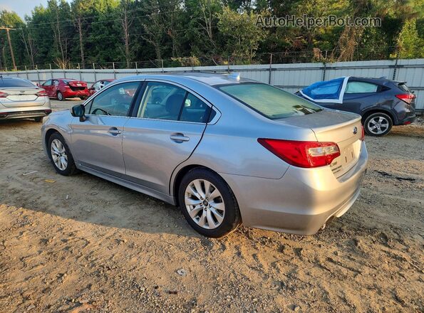 4S3BNAC67H3040814 2017 SUBARU LEGACY Серебряный Задняя левая четверть