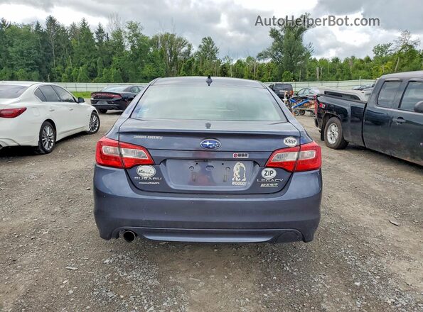 4S3BNAC68H3058755 2017 SUBARU LEGACY Blue Հետևի նստատեղերի տեսք