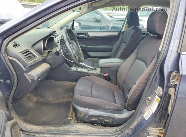 4S3BNAC68H3058755 2017 SUBARU LEGACY Blue Սալոնի հետևի տեսք