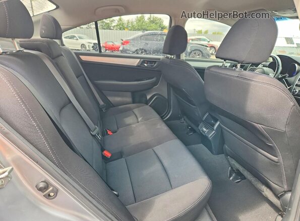 4S3BNAC68J3022800 2018 SUBARU LEGACY Silver Вид задніх сидінь